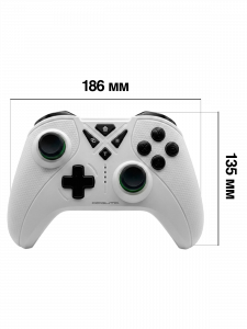 Геймпад беспроводной для ПК, Android, PS Орбита OT-PCG25 Белый